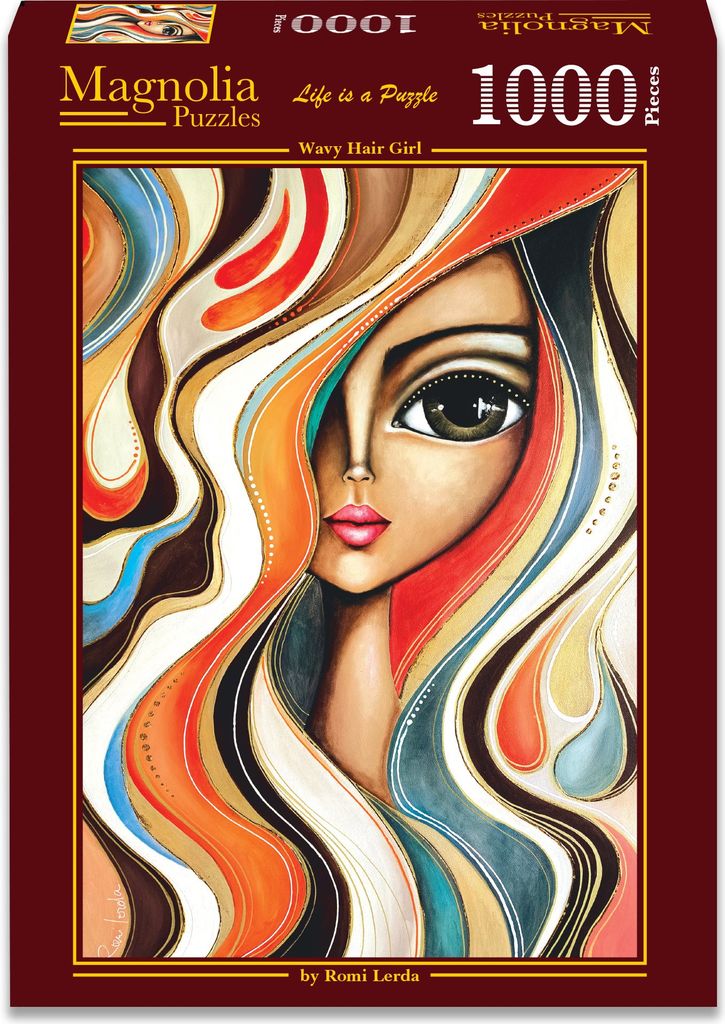 Wavy Hair Girl